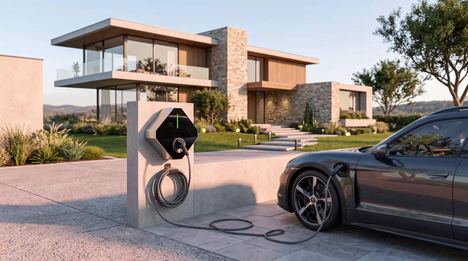 Modern Villa Wall Charger